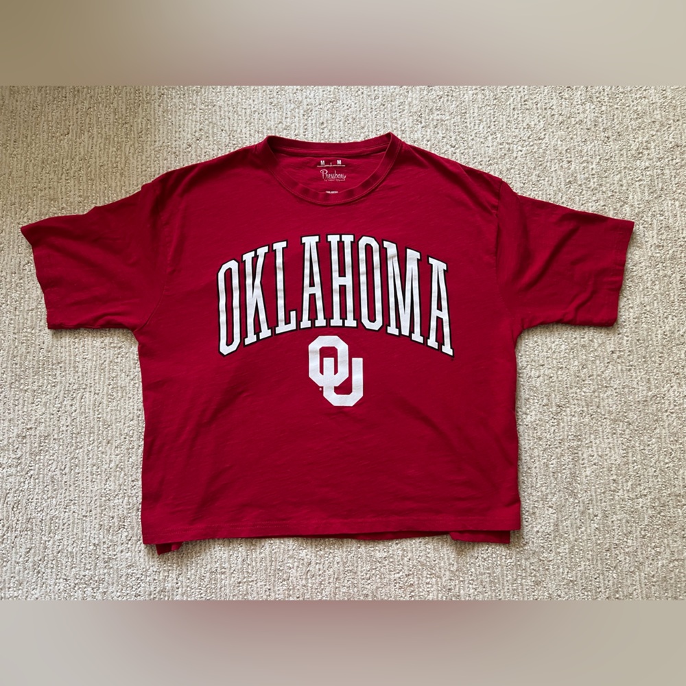 Pressbox Women’s Oklahoma Sooners Boxy Tee